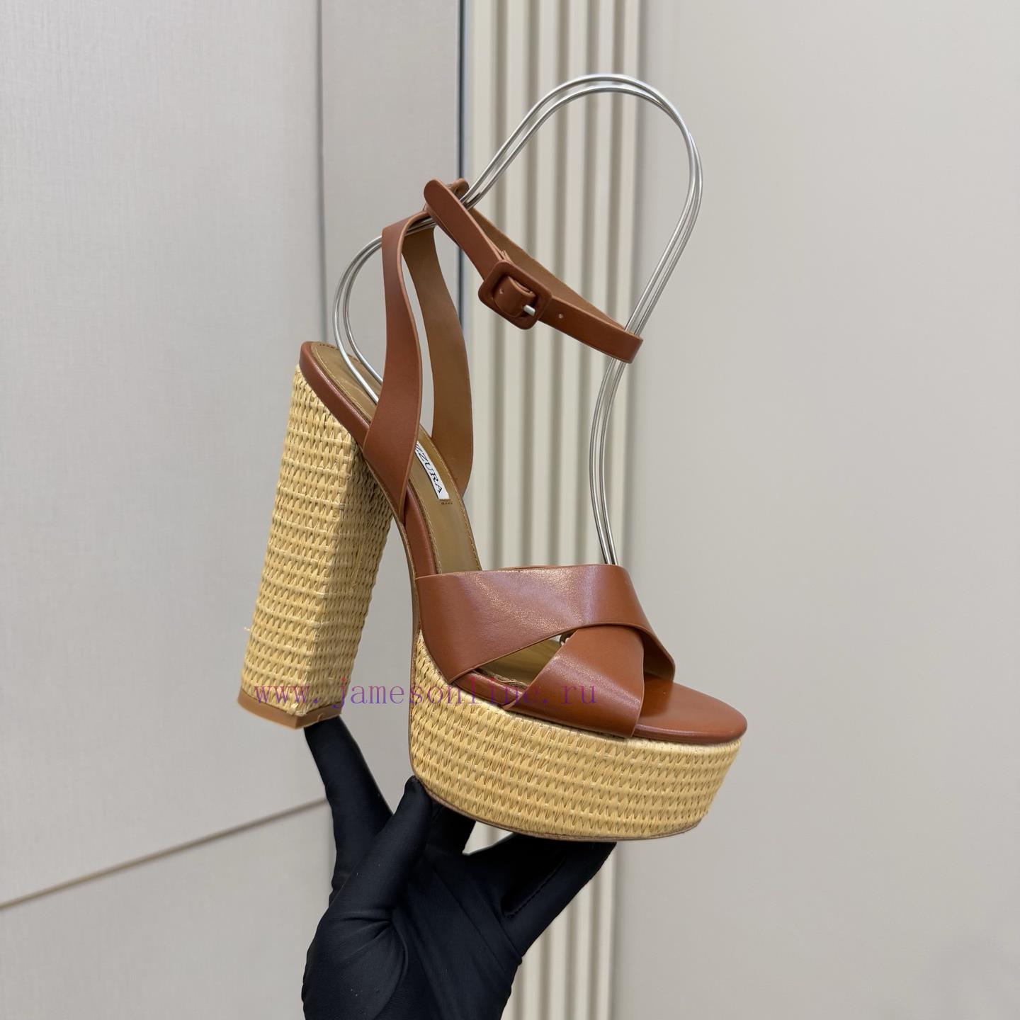 Aquazzura2025 New SandalsTop Quality Purchasing AgentThe Original Customized High-heeled Waterp o5uh5zn8 - Image 8