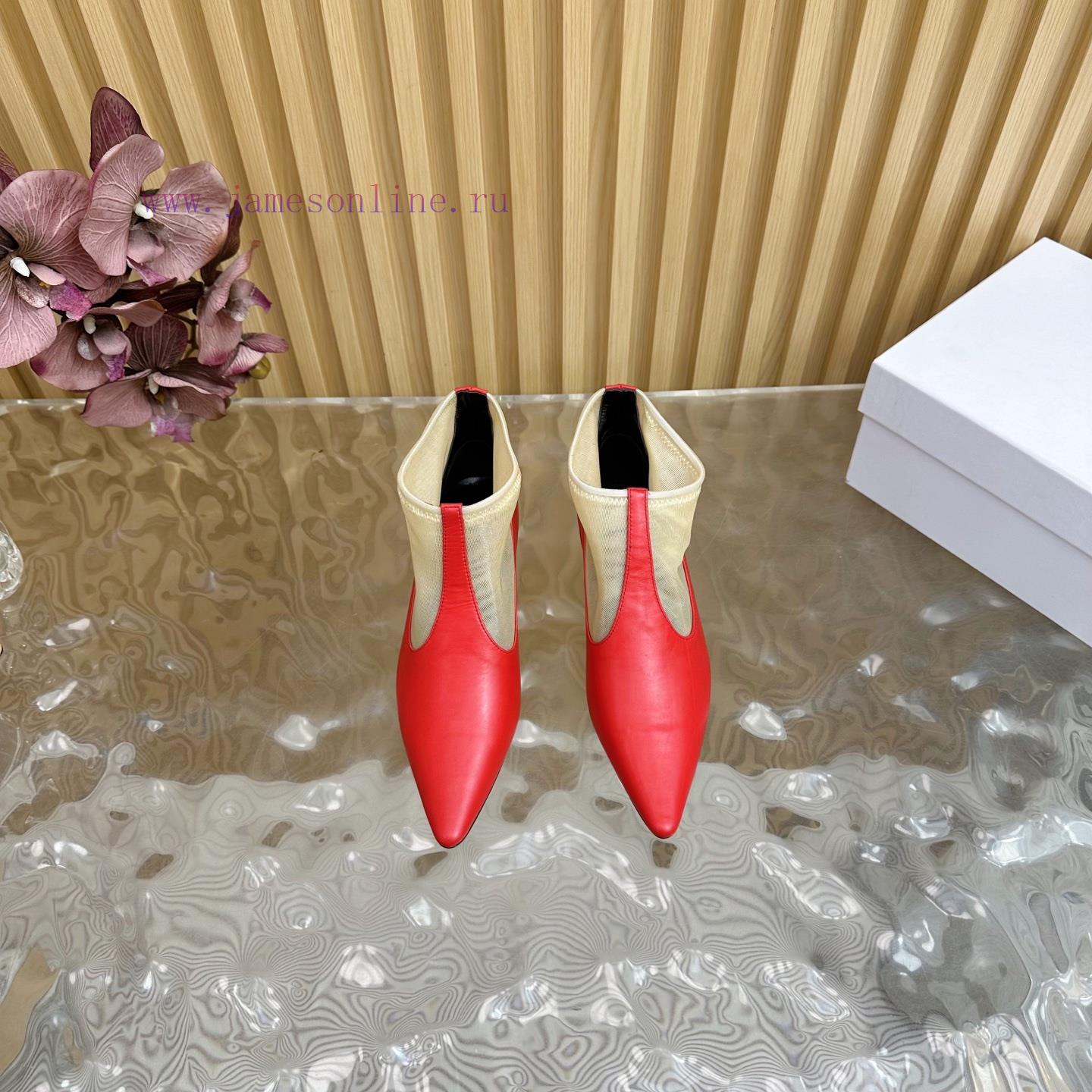 High Quality Niche Trendy Brand The Row25 Spring/summer French Retro Simple Style Mesh Cat Heel 8qigpicr - Image 4