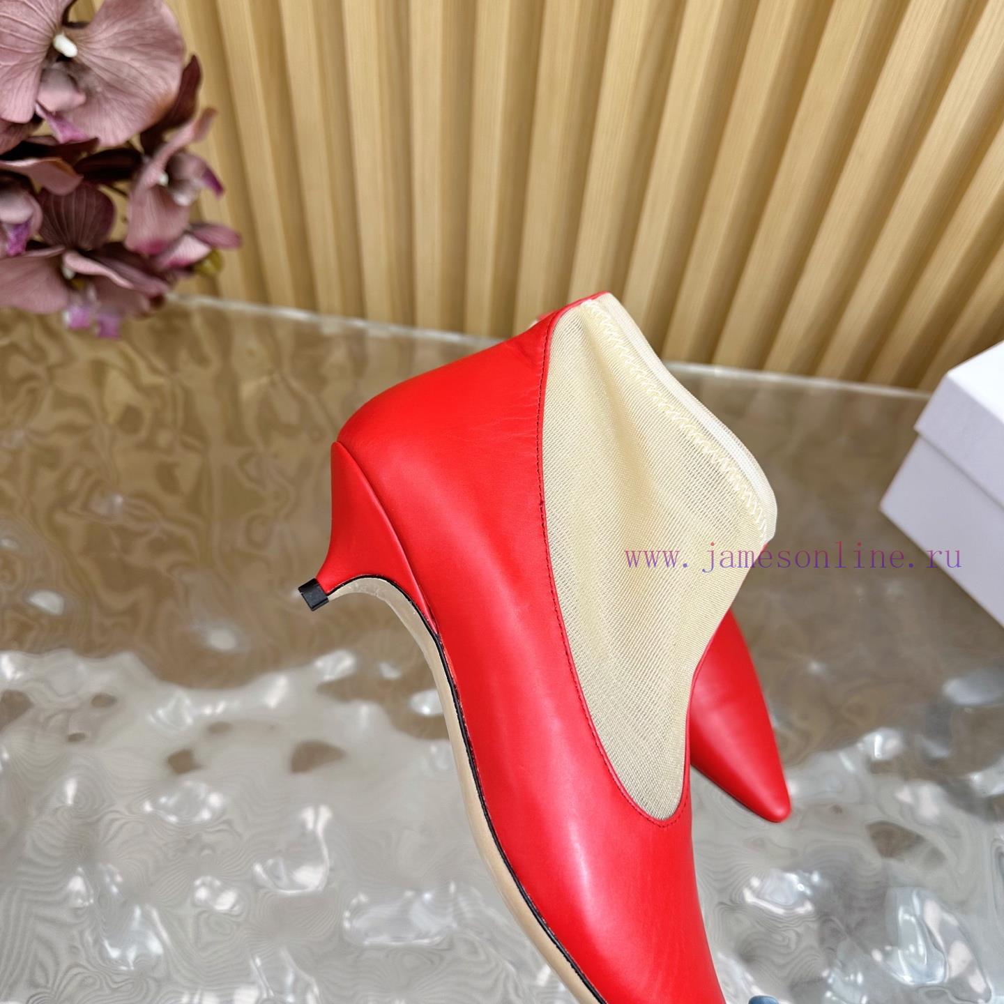 High Quality Niche Trendy Brand The Row25 Spring/summer French Retro Simple Style Mesh Cat Heel 8qigpicr - Image 10