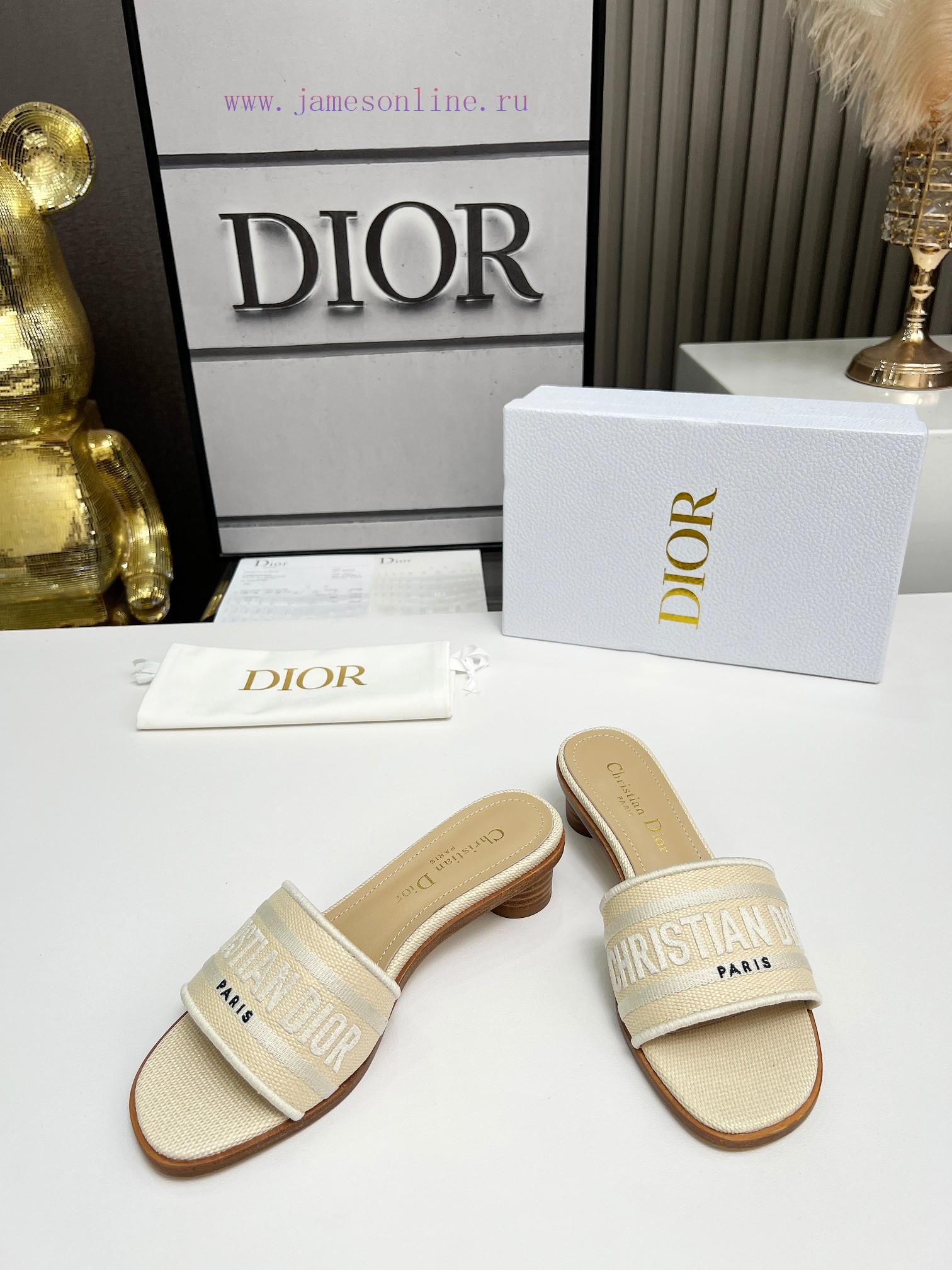 CD Dior Women's Embroidered Leather Sole High Heels With Floral PatternsChristian Dior Has Alwa w3kppkqx - Image 5