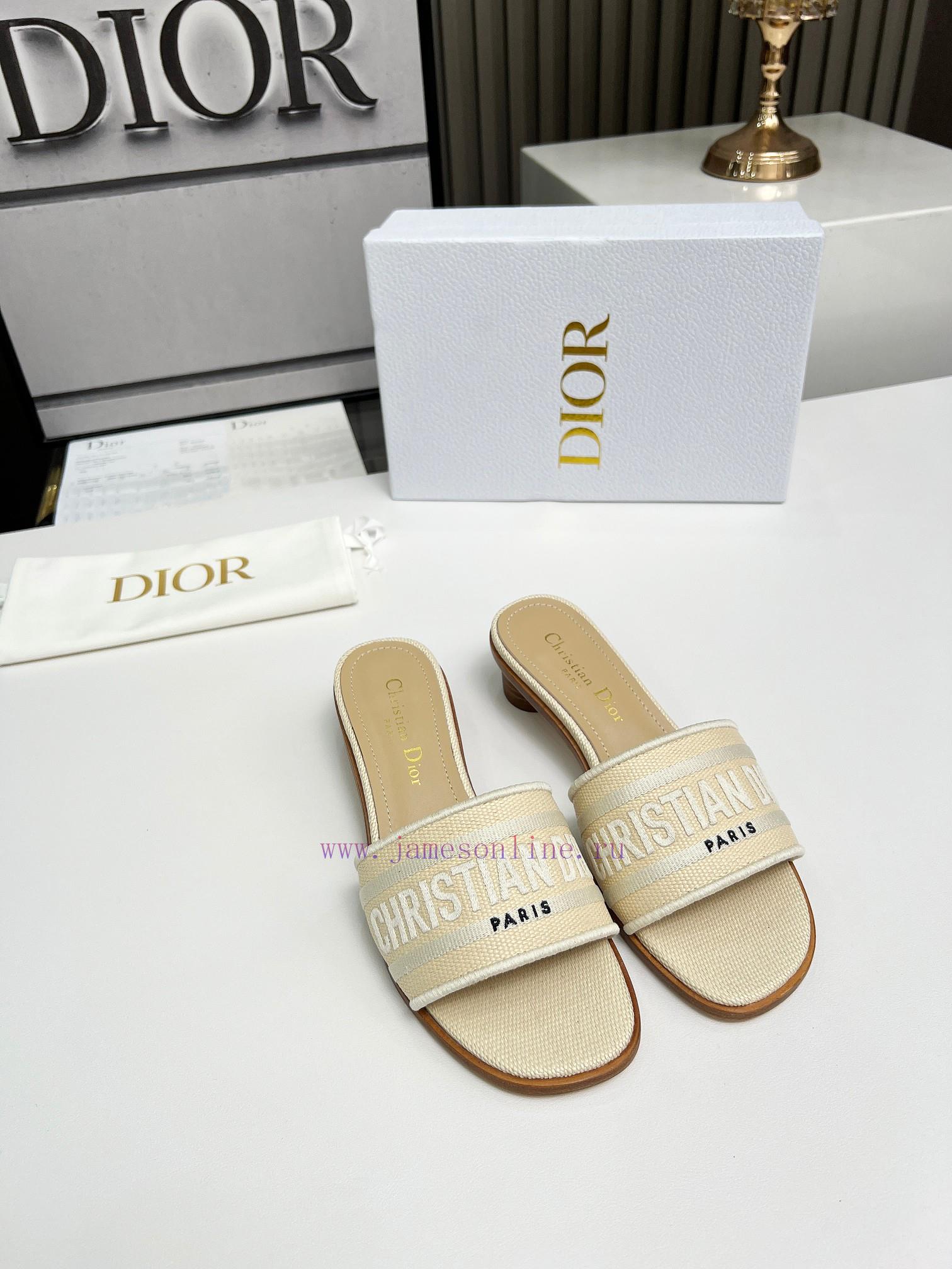 CD Dior Women's Embroidered Leather Sole High Heels With Floral PatternsChristian Dior Has Alwa w3kppkqx - Image 9