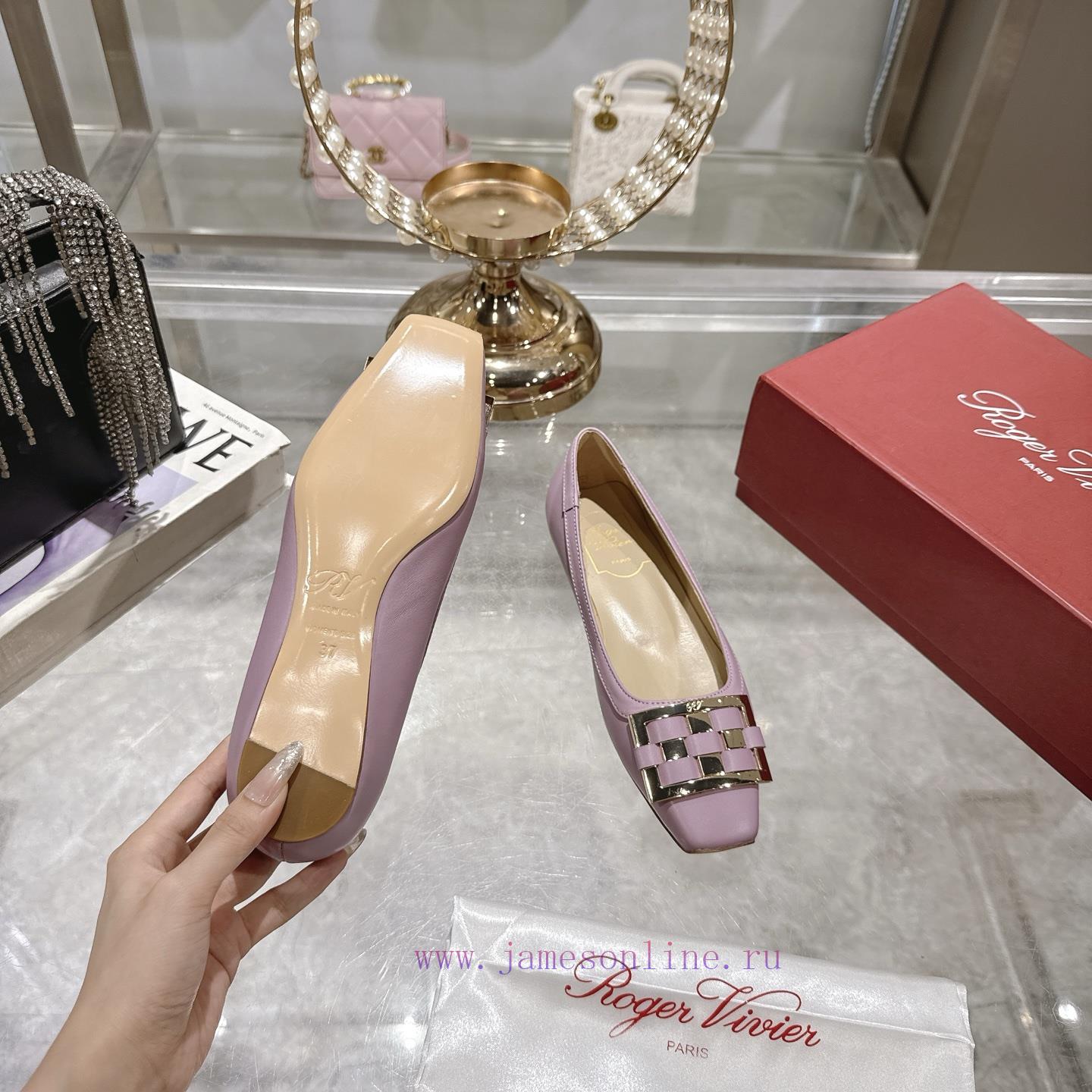 New Summer 2025 Collection: Roger Vivie RV Classic Square BuckleRough Order ShoesWhen I See A S nymg4l9w - Image 10