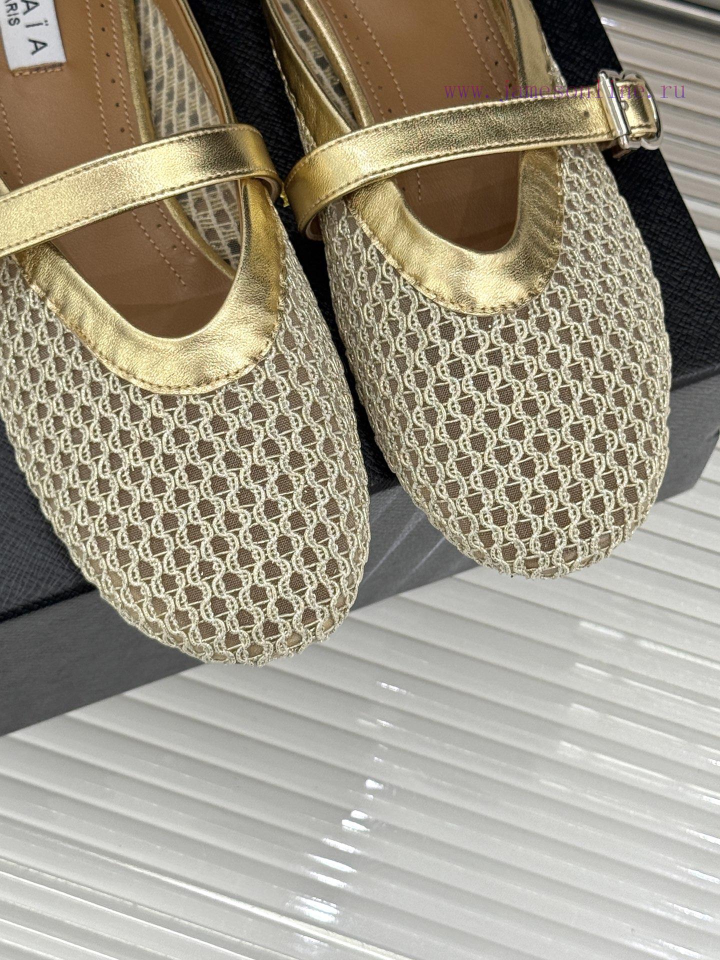 ALAIA | ALAIA Classic Retro Mesh Flat Half SlippersFull Of Girlish Style With Both Modern And R 4h9oyaw3 - Image 8