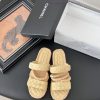 Chanel's New Retro Woven SandalsImported Calf Leather Color Matching Highlights Chanel's Unique 8qiszmw9