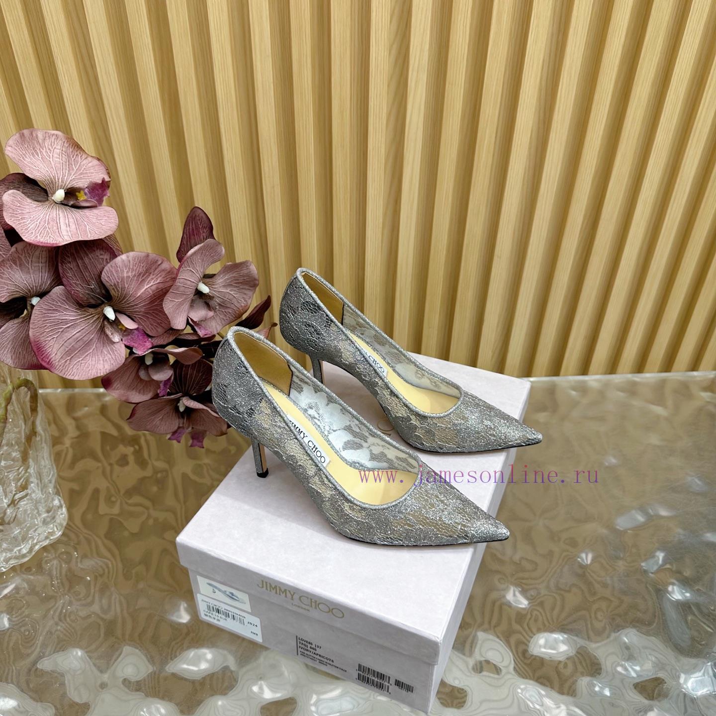 2025 New Jimmy Choo Classic Spring/Summer Hot Lace High Heels________________________-A Super F dc6i9a0u