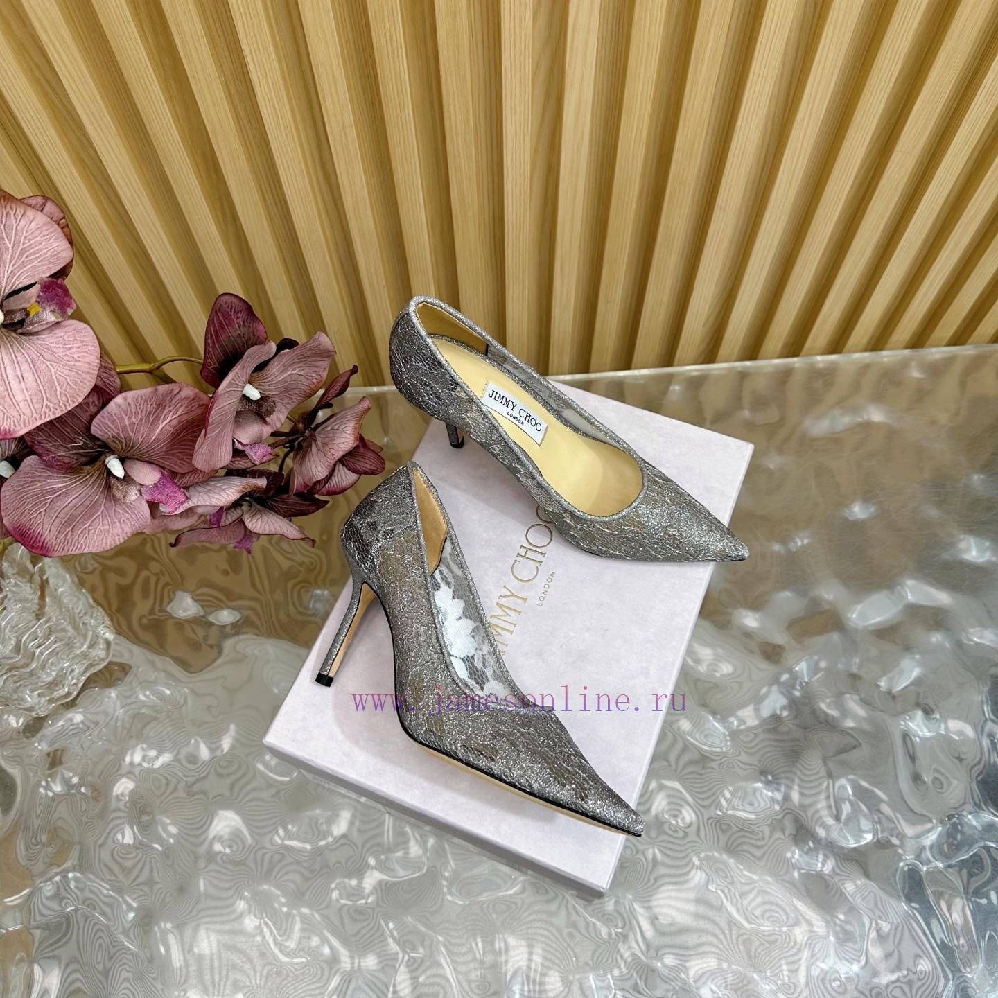 2025 New Jimmy Choo Classic Spring/Summer Hot Lace High Heels________________________-A Super F dc6i9a0u - Image 3