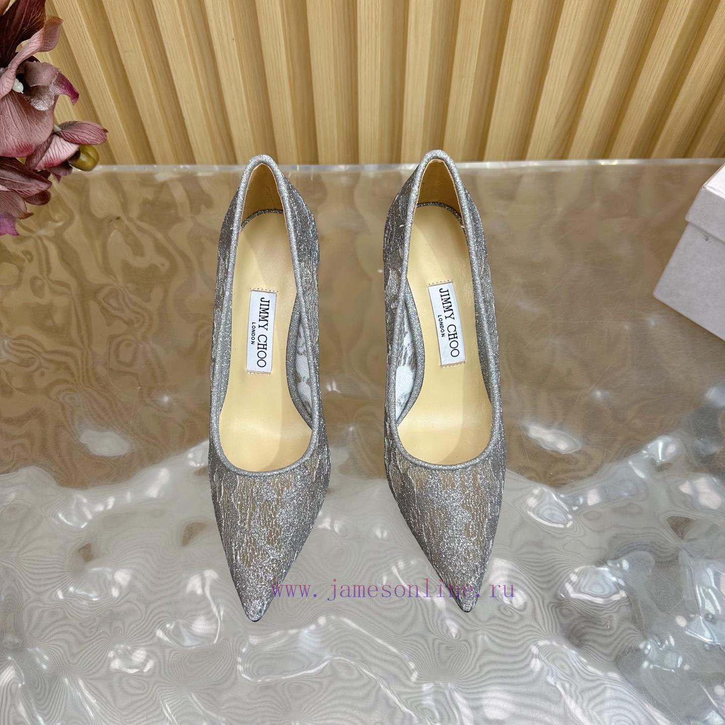 2025 New Jimmy Choo Classic Spring/Summer Hot Lace High Heels________________________-A Super F dc6i9a0u - Image 6