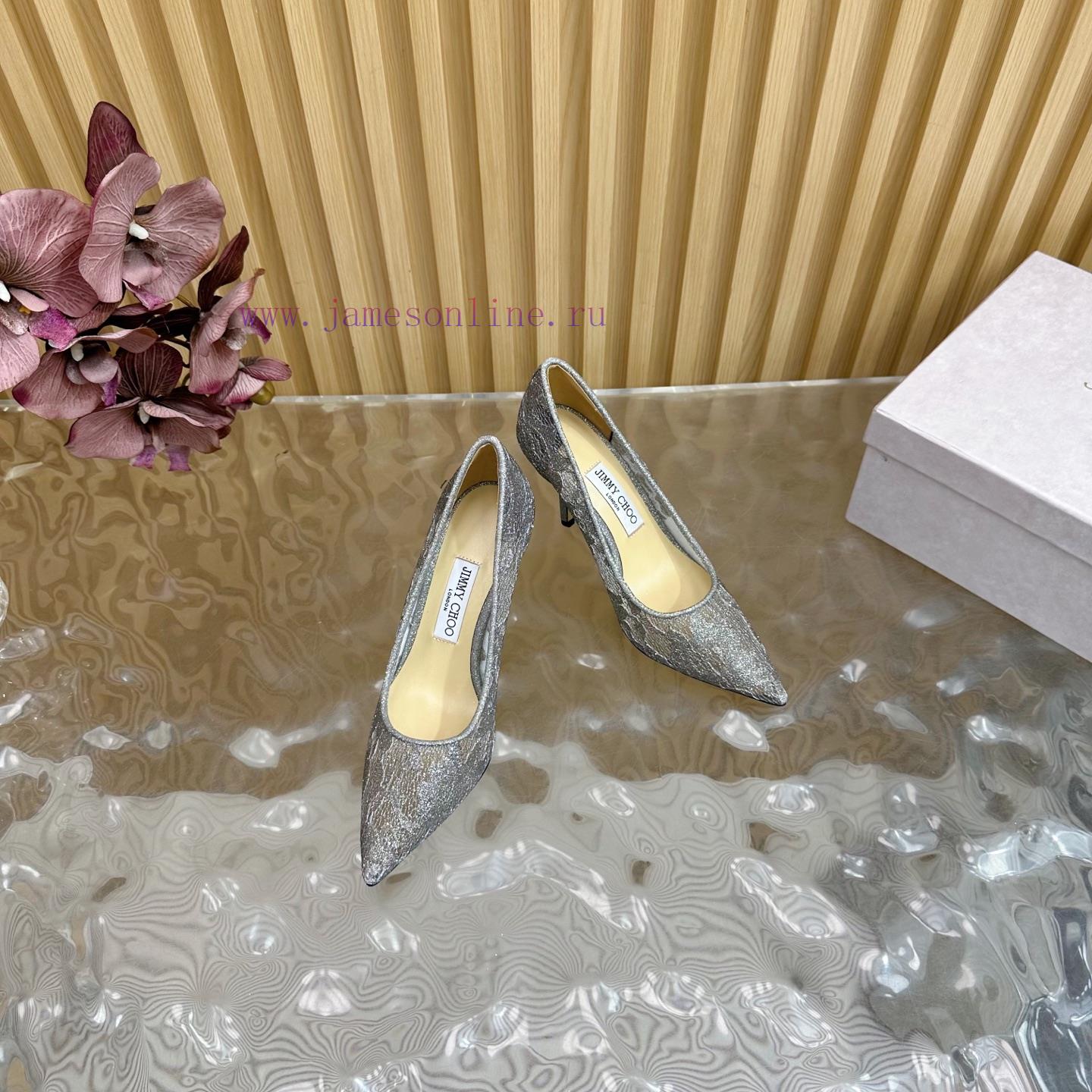 2025 New Jimmy Choo Classic Spring/Summer Hot Lace High Heels________________________-A Super F dc6i9a0u - Image 7