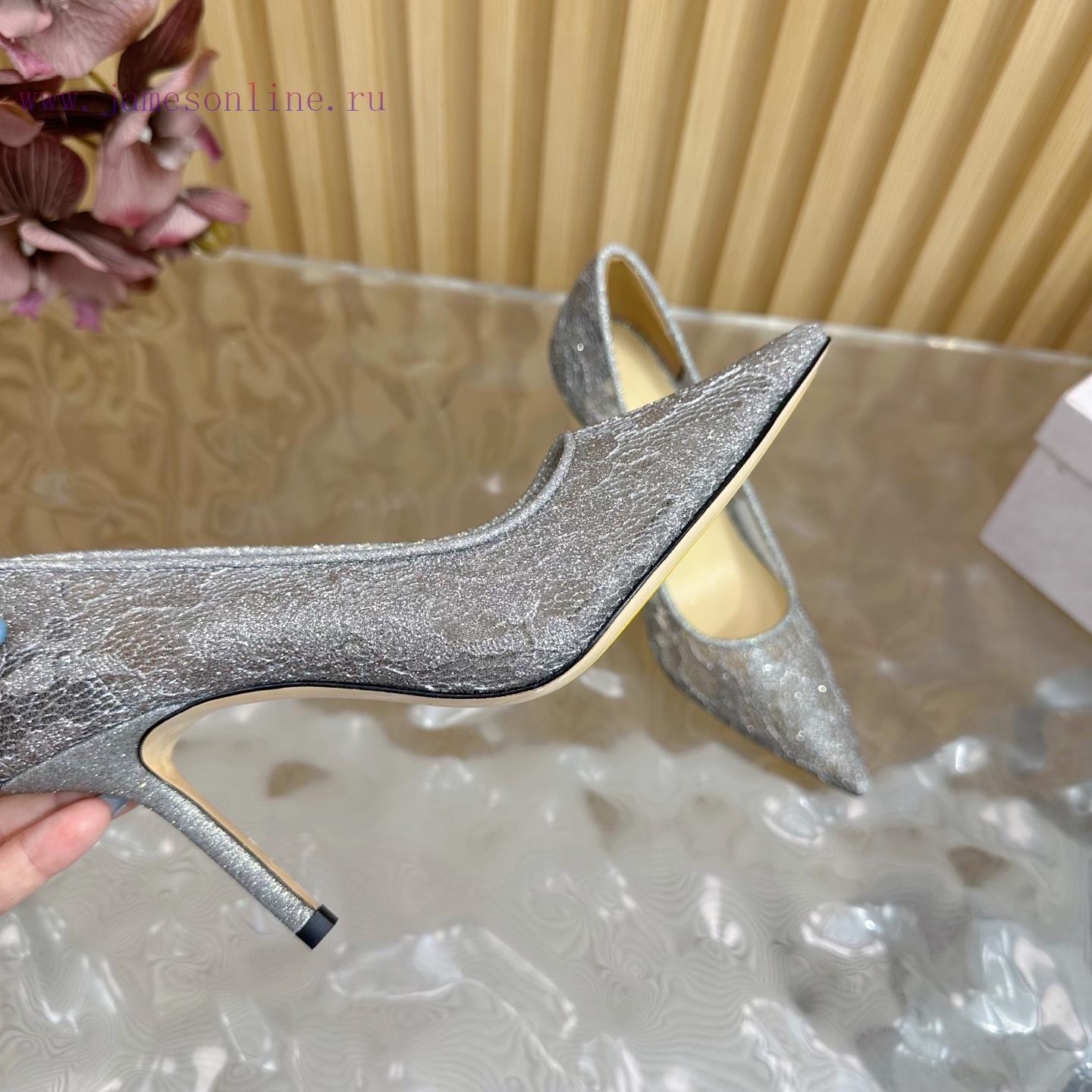 2025 New Jimmy Choo Classic Spring/Summer Hot Lace High Heels________________________-A Super F dc6i9a0u - Image 10