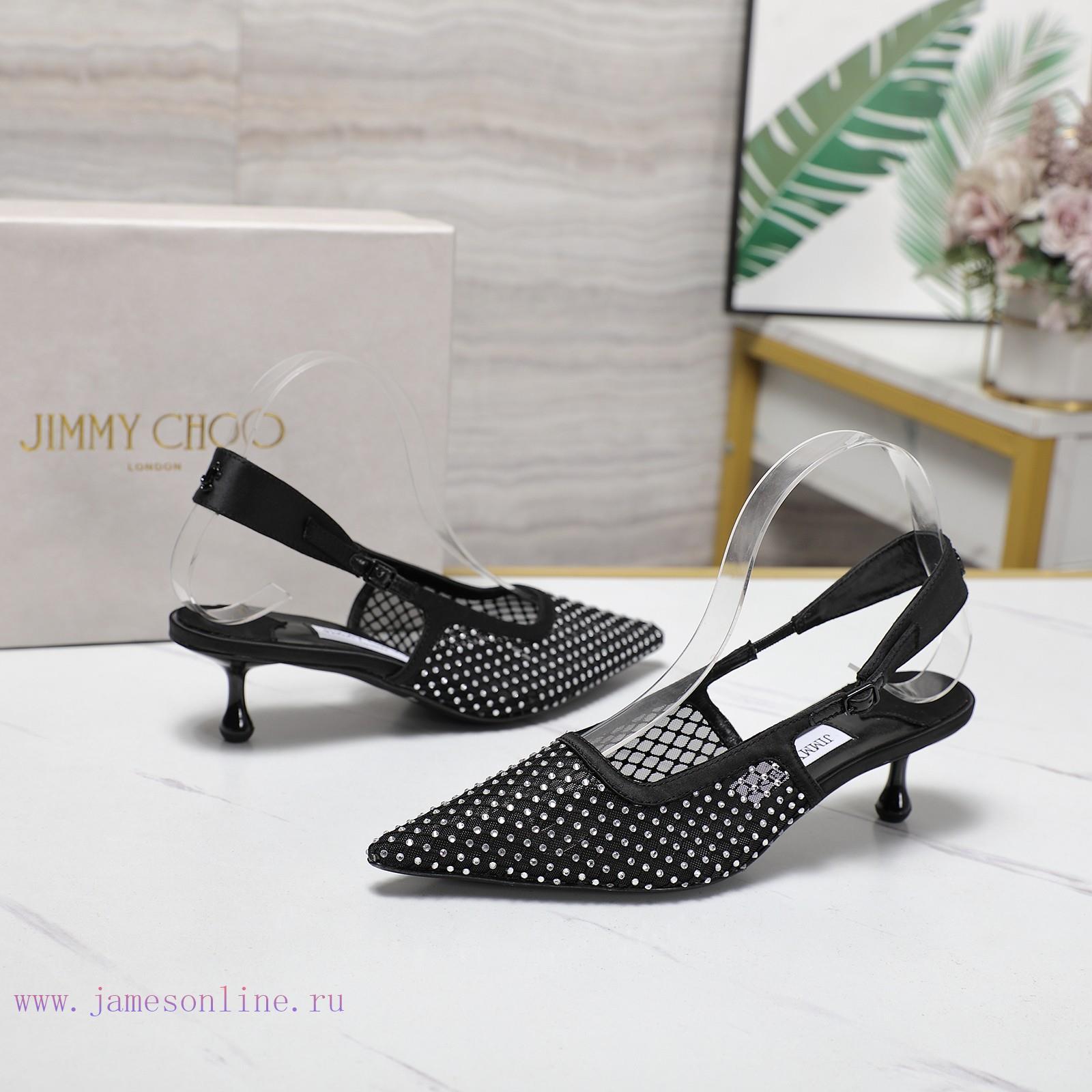 The MostJimmy Choo Webdragging2025ss Mesh Sandal With Rhinestone Hot Stamping And Empty DesignJ xhxs51sl