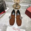 RV 2025SS Summer New Mary Jane Single ShoesShort Heel Design Combined With Classic Small Square i4ne6odk