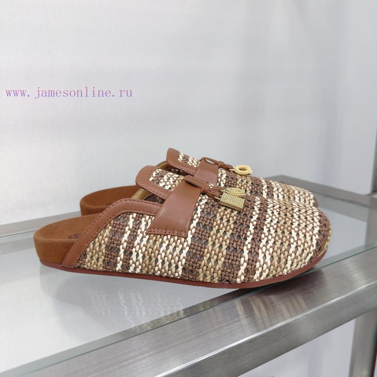 Boken Woven Slippers 🧚 ️. Loro Piana * Top Quality Genuine Single Shoe Purchase Original Versi z1k4yow4 - Image 14