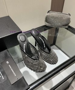 New Alexander Wang High Heels For Women's Luxury Alexander Wang Original 11 MaterialThe Shoe In 9l8mj8hi