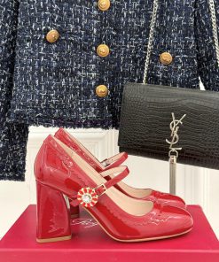 Roger Vivier/RV ClassicDiamond Buckle Mary Jane ShoesMary Jane Exquisitely Crafted To The BoneN yxp37jtx
