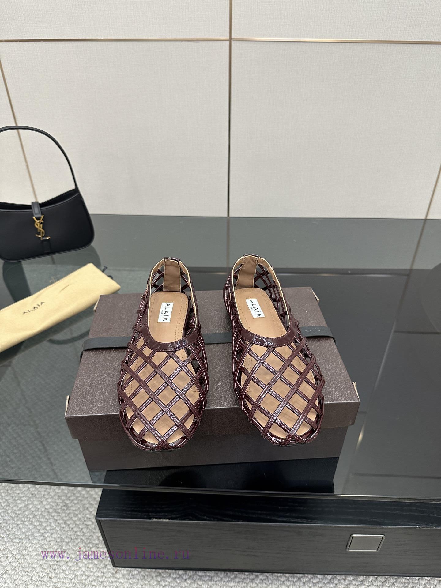 ALAIA | French High-end High-end High-end High-end Brand New Hollow Out Sexy Single Shoe Super 9fhd5pnz
