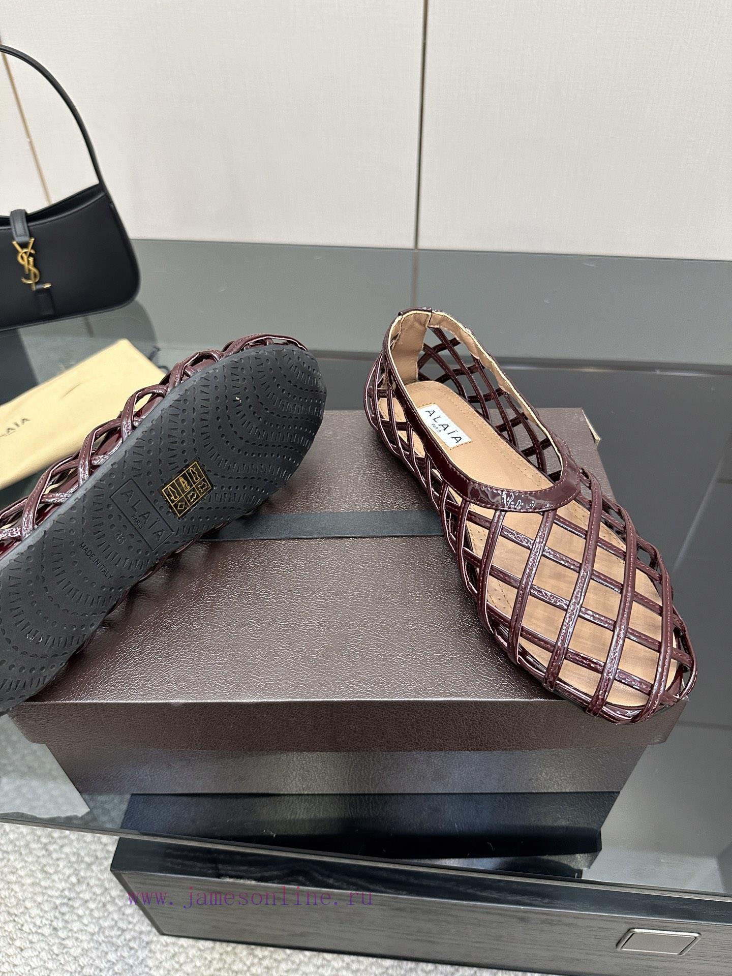 ALAIA | French High-end High-end High-end High-end Brand New Hollow Out Sexy Single Shoe Super 9fhd5pnz - Image 10