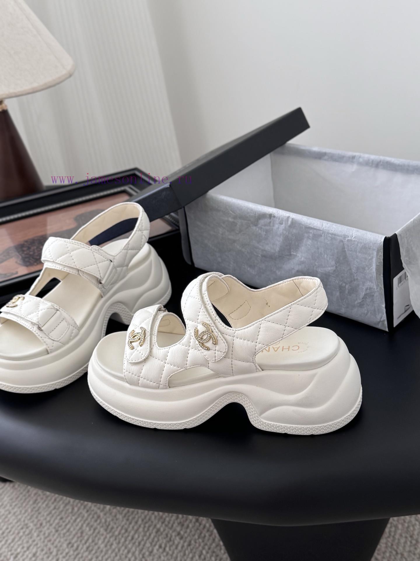 Chanel 25 New Velcro Sandals LayoutTop Tier Matching GoodsI Have All The Colors At HomeImported eueq82cq - Image 3