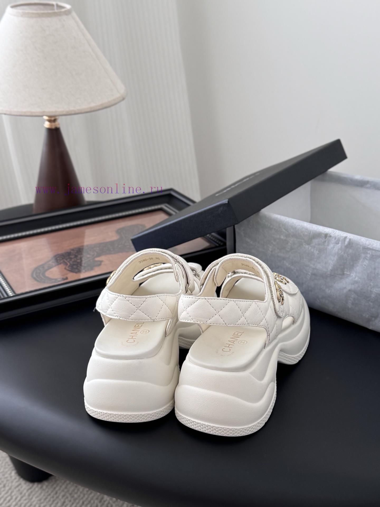 Chanel 25 New Velcro Sandals LayoutTop Tier Matching GoodsI Have All The Colors At HomeImported eueq82cq - Image 4