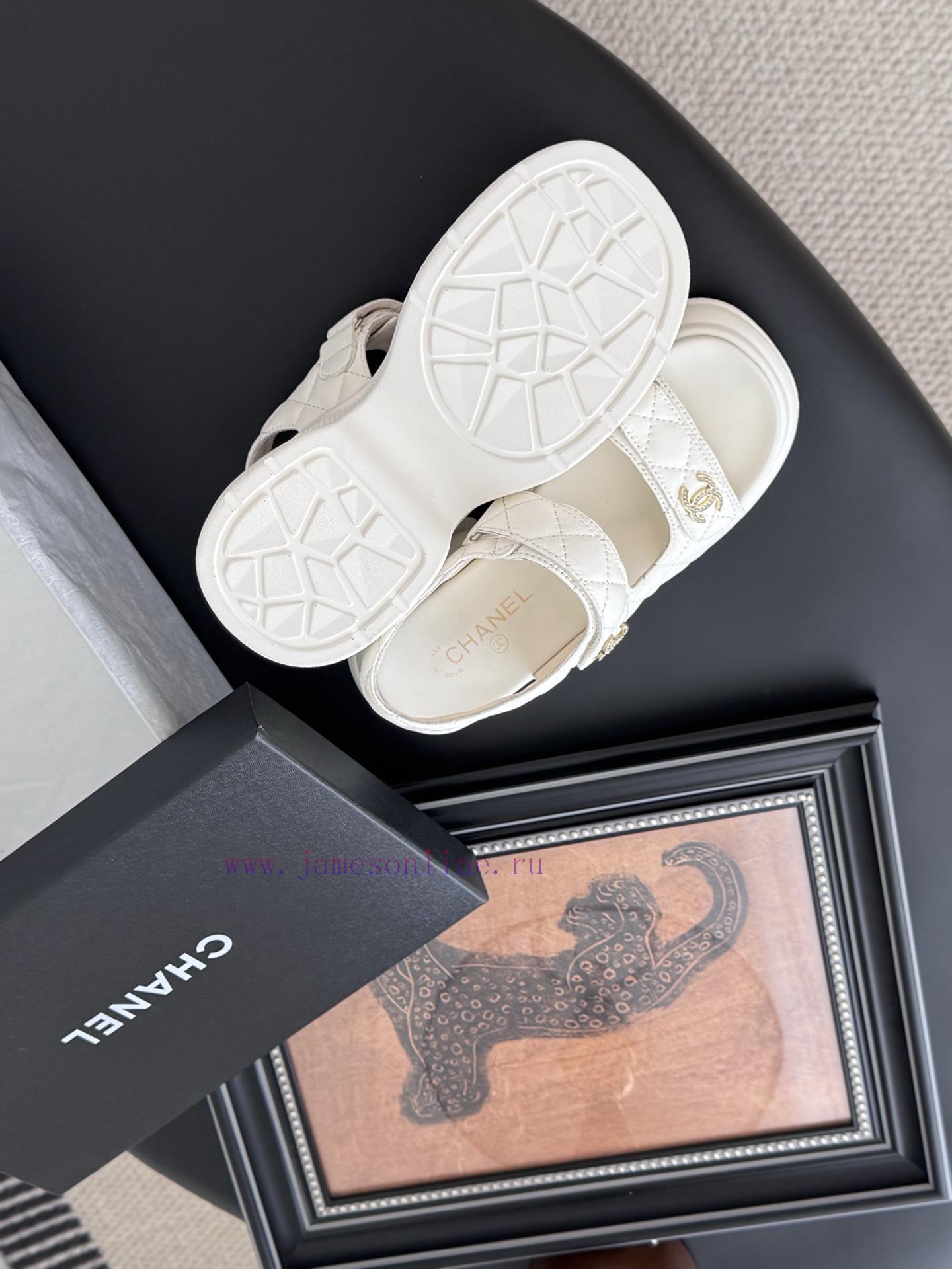 Chanel 25 New Velcro Sandals LayoutTop Tier Matching GoodsI Have All The Colors At HomeImported eueq82cq - Image 6