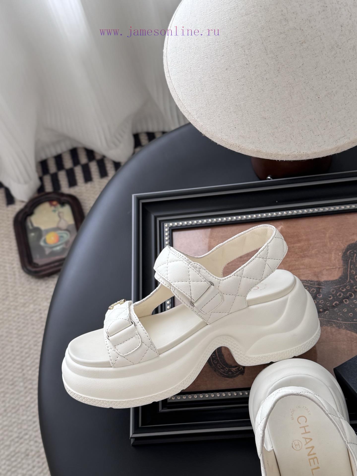 Chanel 25 New Velcro Sandals LayoutTop Tier Matching GoodsI Have All The Colors At HomeImported eueq82cq - Image 9