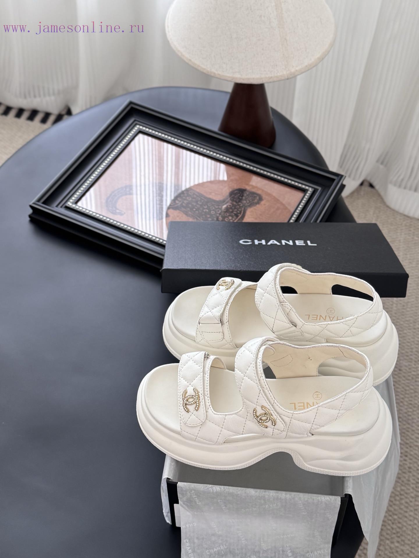 Chanel 25 New Velcro Sandals LayoutTop Tier Matching GoodsI Have All The Colors At HomeImported eueq82cq - Image 10