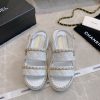 Chanel's New Chain Diamond Grid Thick Soled Sandals Exude A Sense Of Luxury That Always Makes P gg2oaj5o