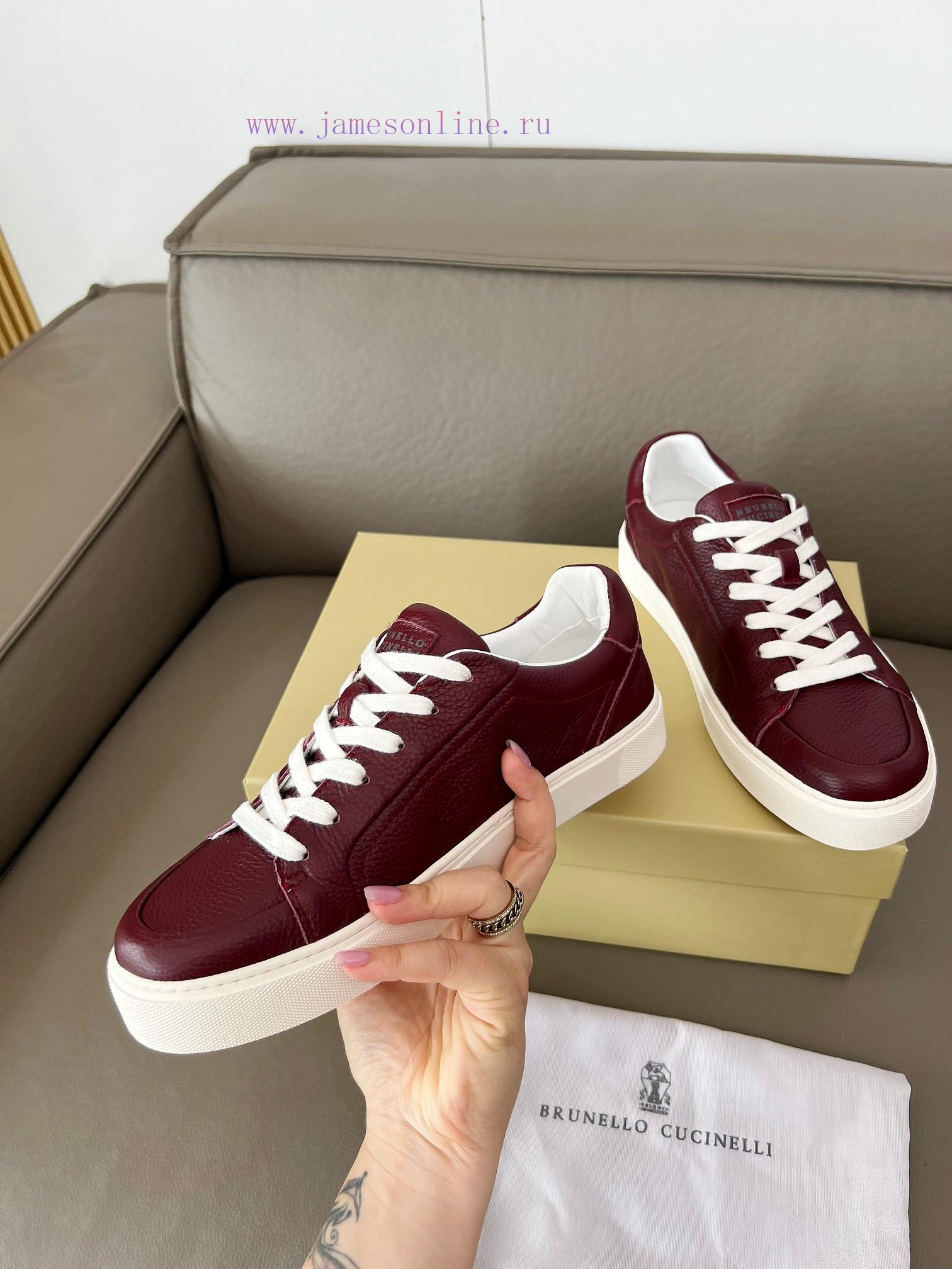 BrunelloCucinelli 🦁 Top Four Seasons Classic Versatile Casual ShoesPrecious Imported South Kore umuo5ww5 - Image 4