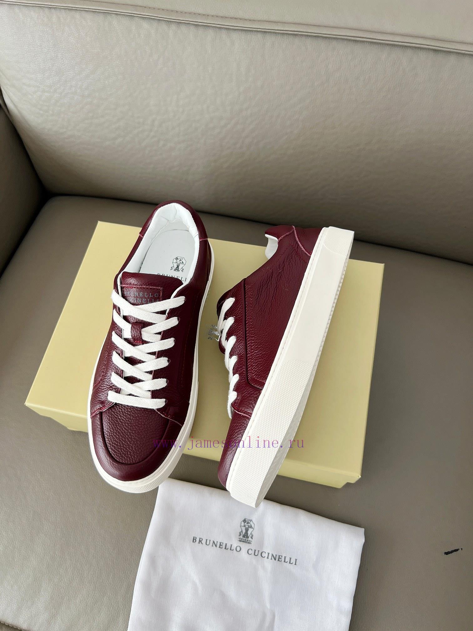 BrunelloCucinelli 🦁 Top Four Seasons Classic Versatile Casual ShoesPrecious Imported South Kore umuo5ww5 - Image 5