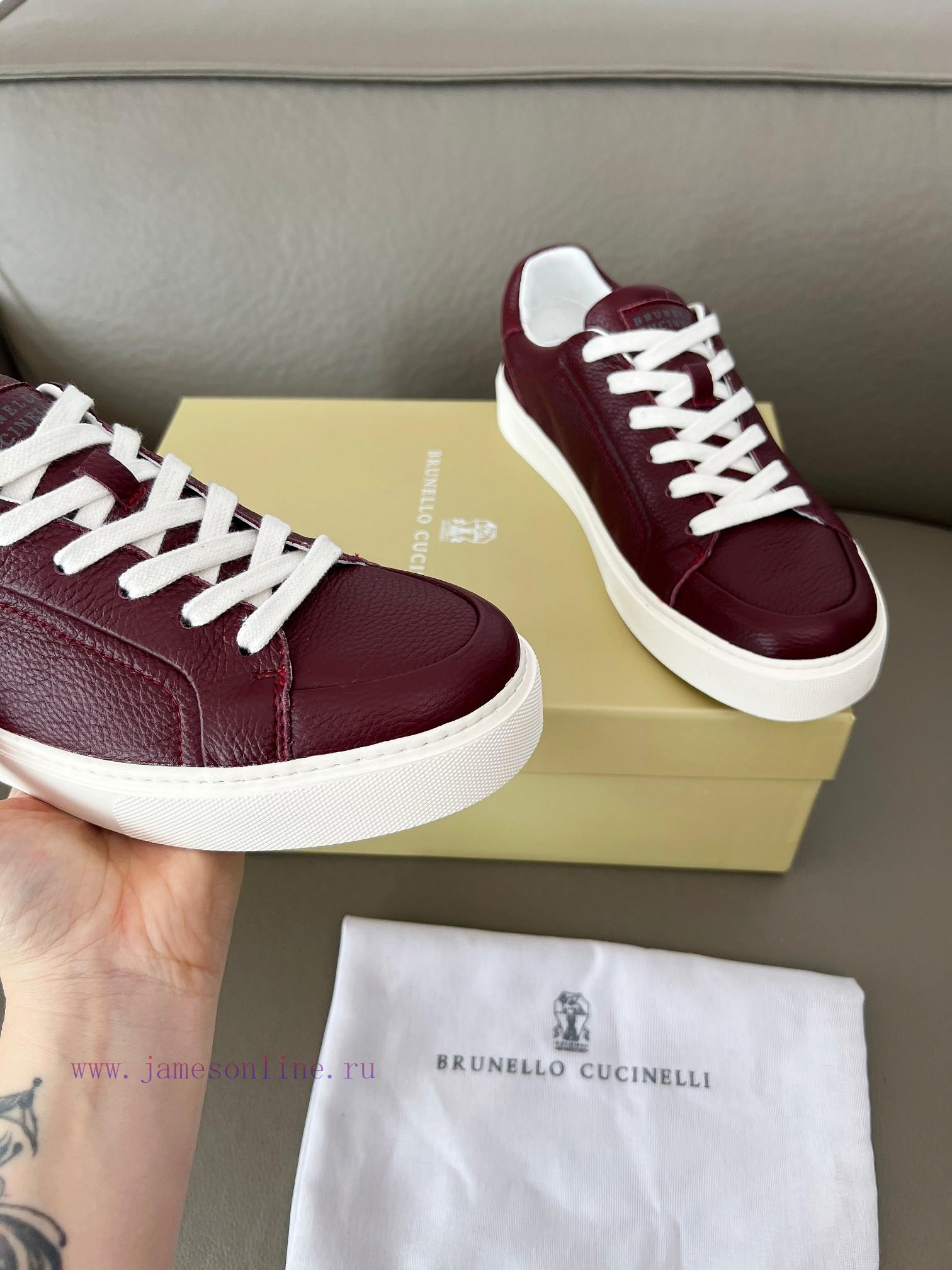 BrunelloCucinelli 🦁 Top Four Seasons Classic Versatile Casual ShoesPrecious Imported South Kore umuo5ww5 - Image 8