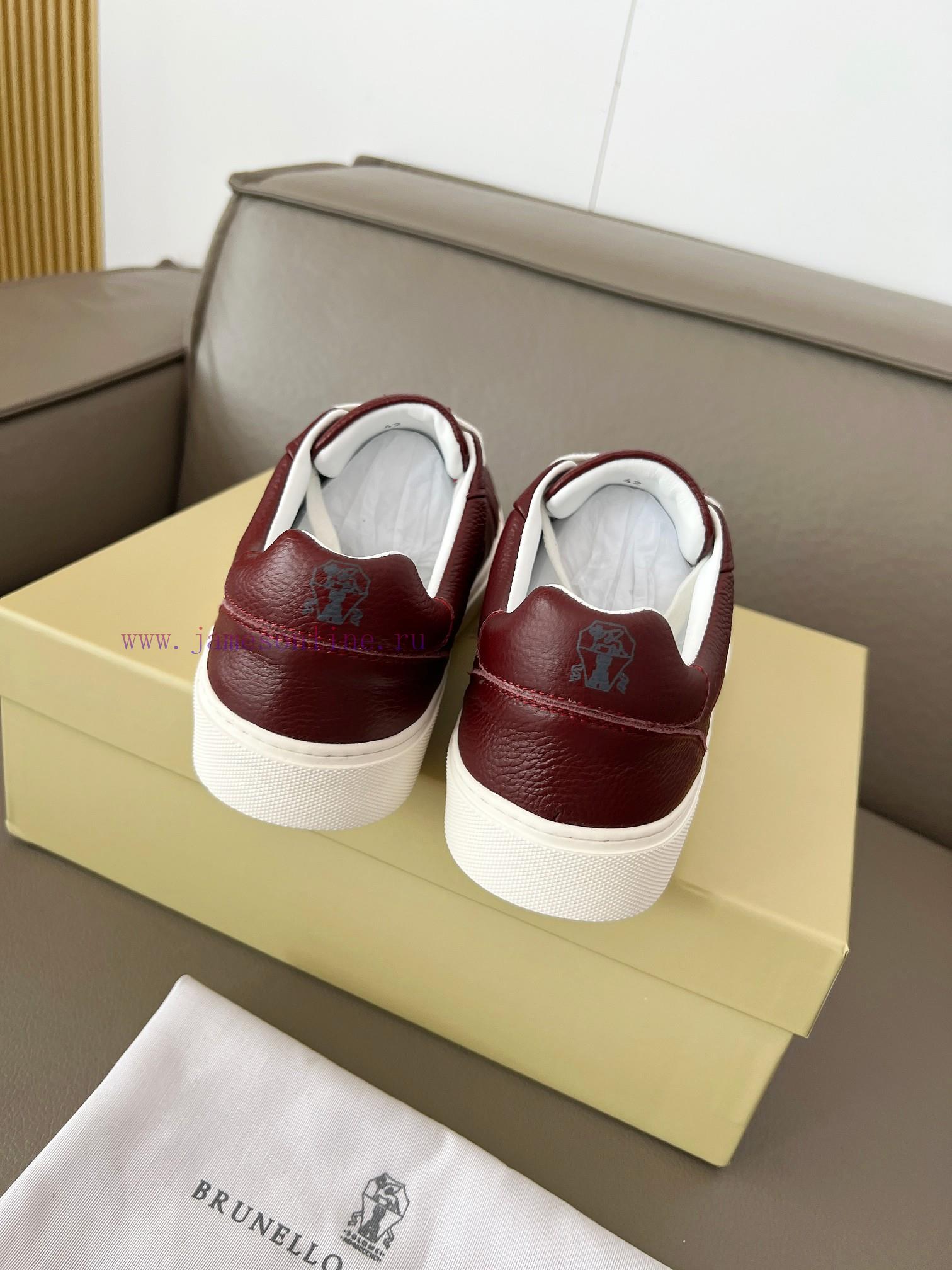 BrunelloCucinelli 🦁 Top Four Seasons Classic Versatile Casual ShoesPrecious Imported South Kore umuo5ww5 - Image 10