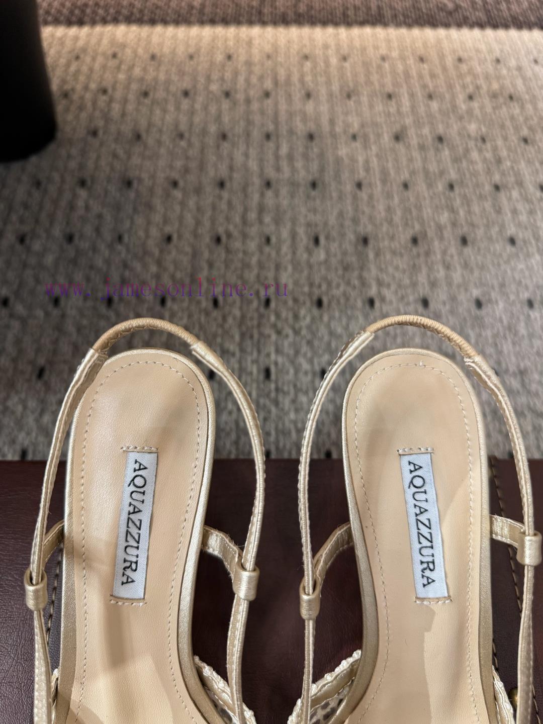 𝑨𝑸𝑼𝑨𝒁𝒛𝒖𝒓𝒂𝟐𝟓𝒇𝒘 New Product ReleaseFabric SheepskinInner SheepskinLeather OutsoleElegant Style Cr qyjj4tjf - Image 8