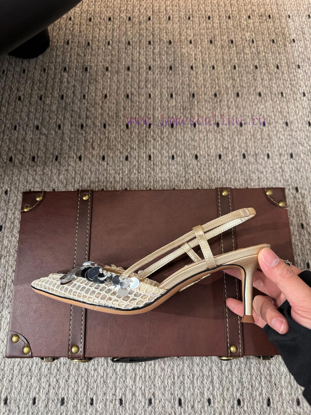 𝑨𝑸𝑼𝑨𝒁𝒛𝒖𝒓𝒂𝟐𝟓𝒇𝒘 New Product ReleaseFabric SheepskinInner SheepskinLeather OutsoleElegant Style Cr qyjj4tjf - Image 10