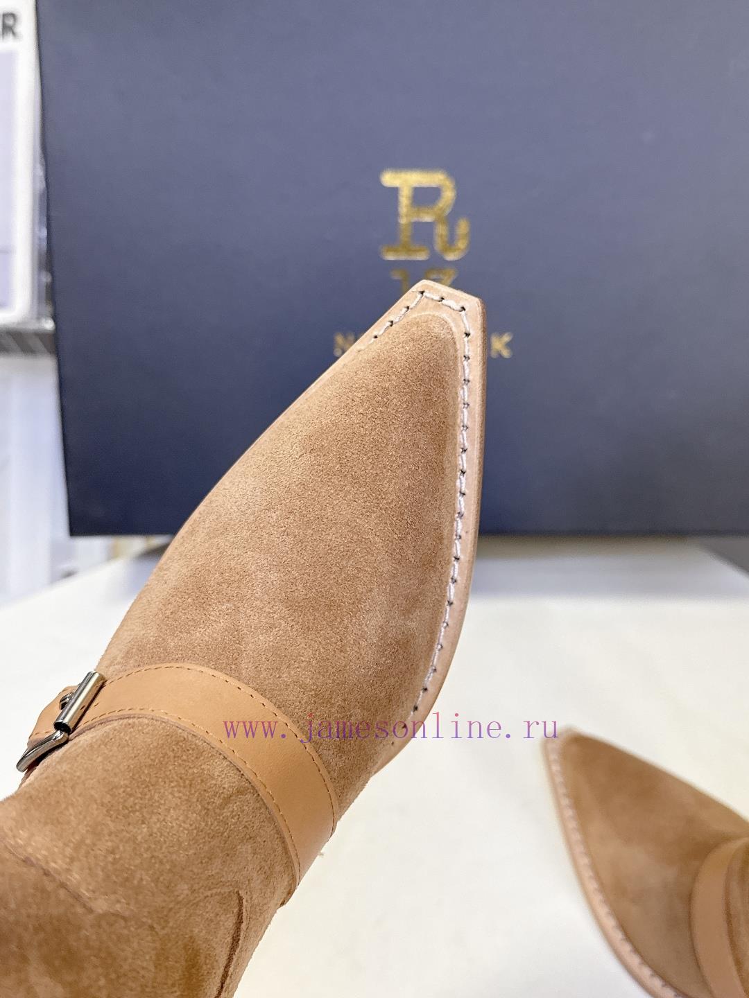 R13 Trendy Brand Autumn And Winter Lazy Style Buckle Strap European And American Style Thick He 8xhoadwg - Image 9