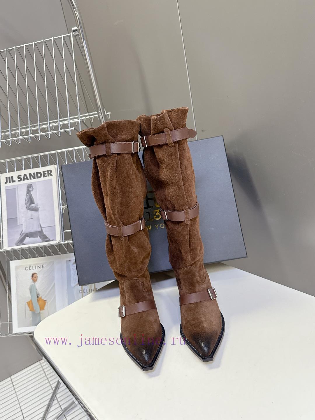 R13 Trendy Brand Autumn And Winter Lazy Style Buckle Strap European And American Style Thick He ohqlt0im - Image 2