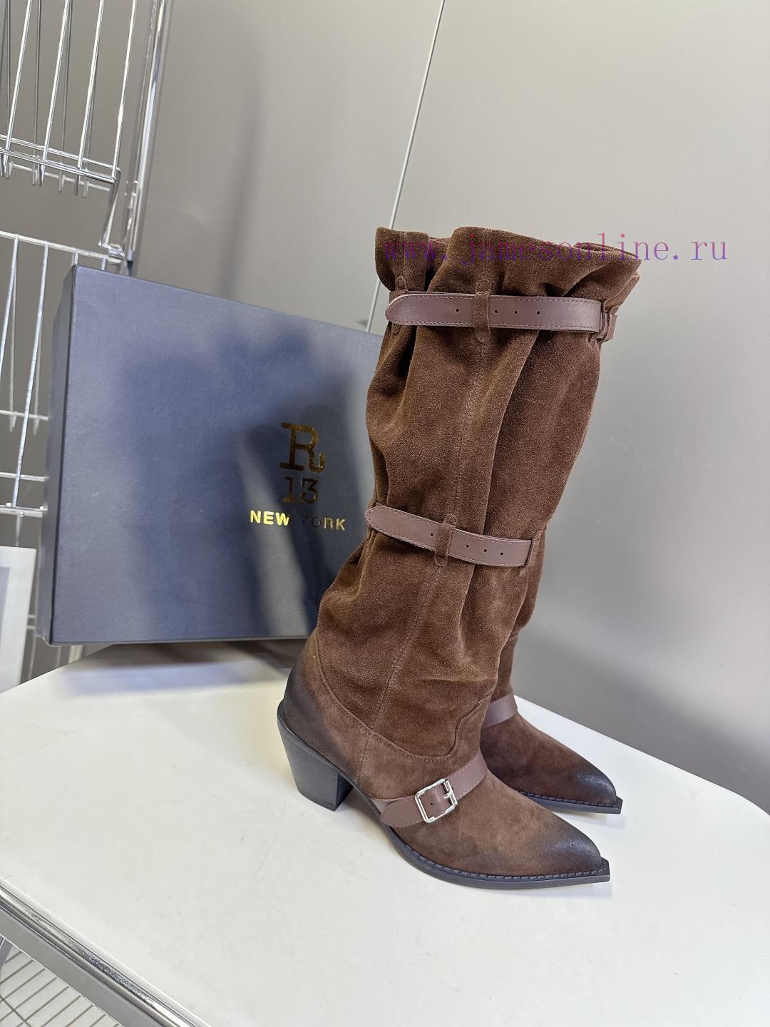R13 Trendy Brand Autumn And Winter Lazy Style Buckle Strap European And American Style Thick He ohqlt0im - Image 3