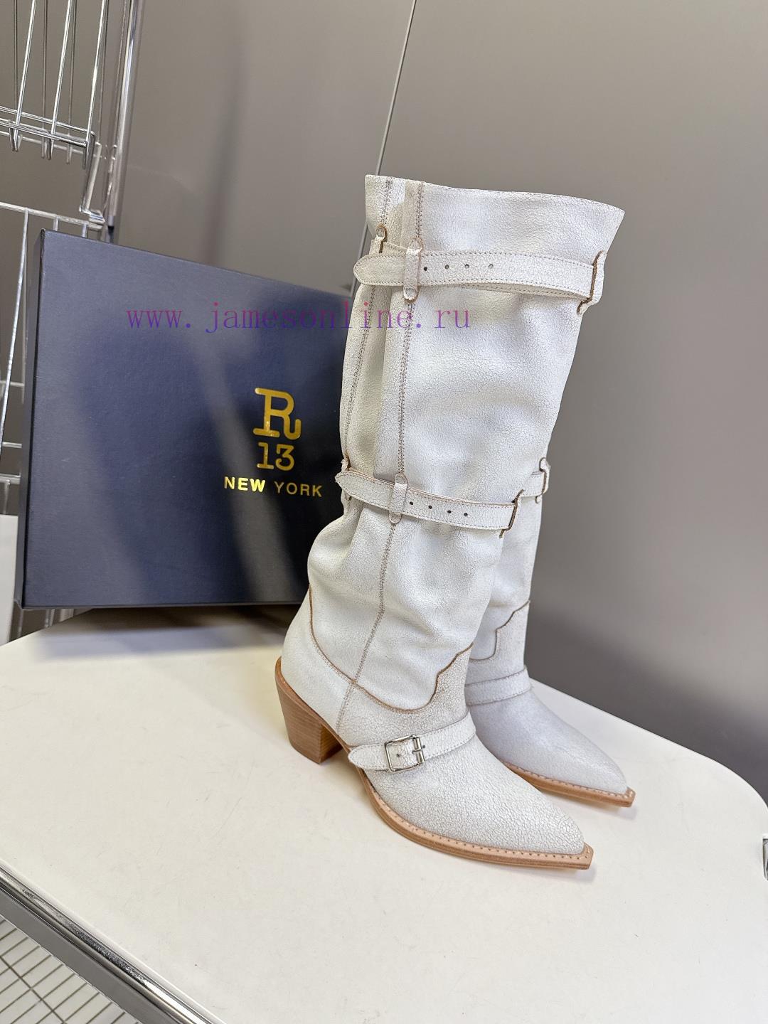 R13 Trendy Brand Autumn And Winter Lazy Style Buckle Strap European And American Style Thick He pvjb0b0y - Image 3