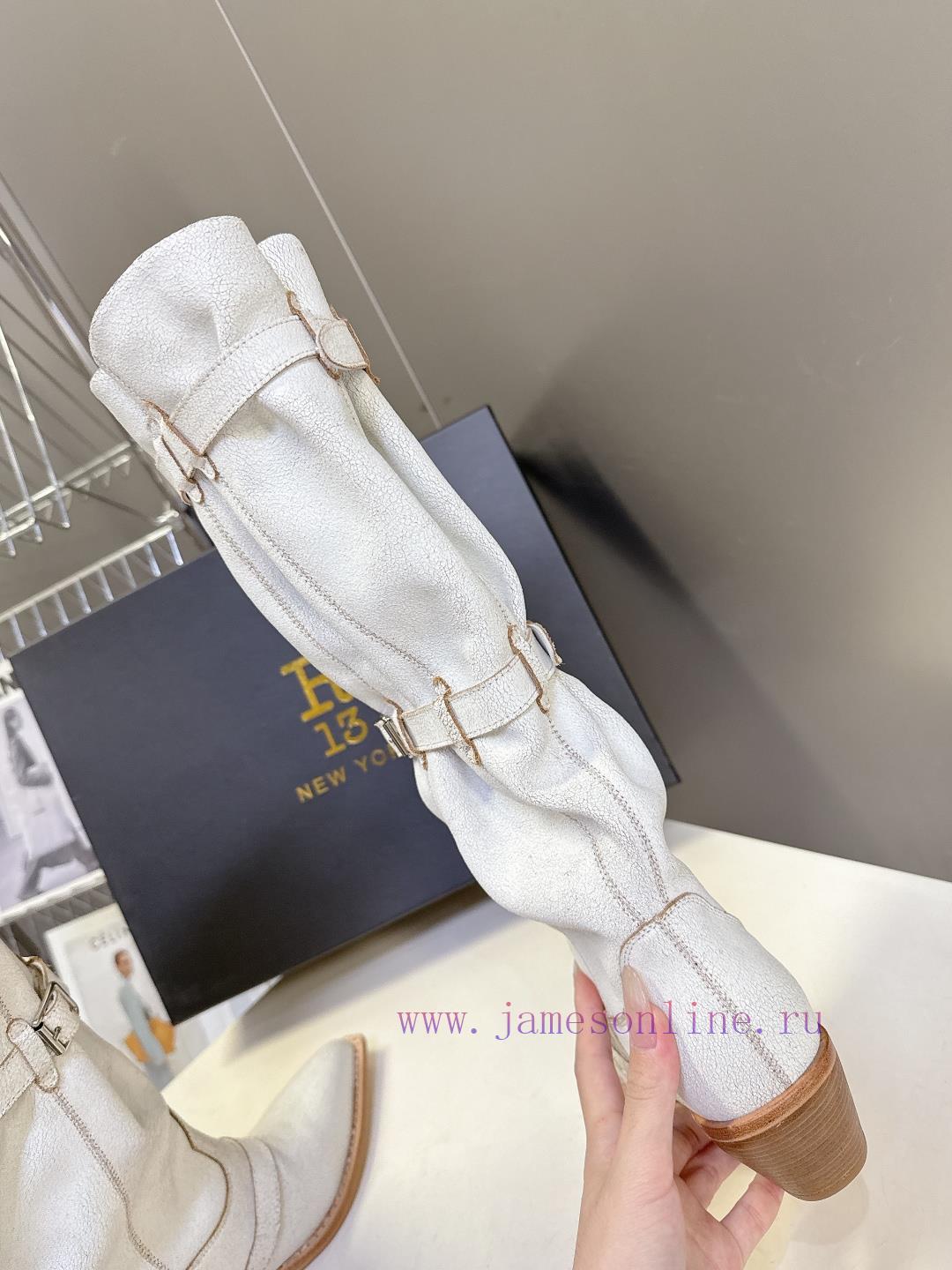 R13 Trendy Brand Autumn And Winter Lazy Style Buckle Strap European And American Style Thick He pvjb0b0y - Image 9