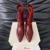 ORINOUS25 Autumn And Winter New Belt Buckle Square Toe Boots With Slight Stacking Layers Casual 3q0v2qb1