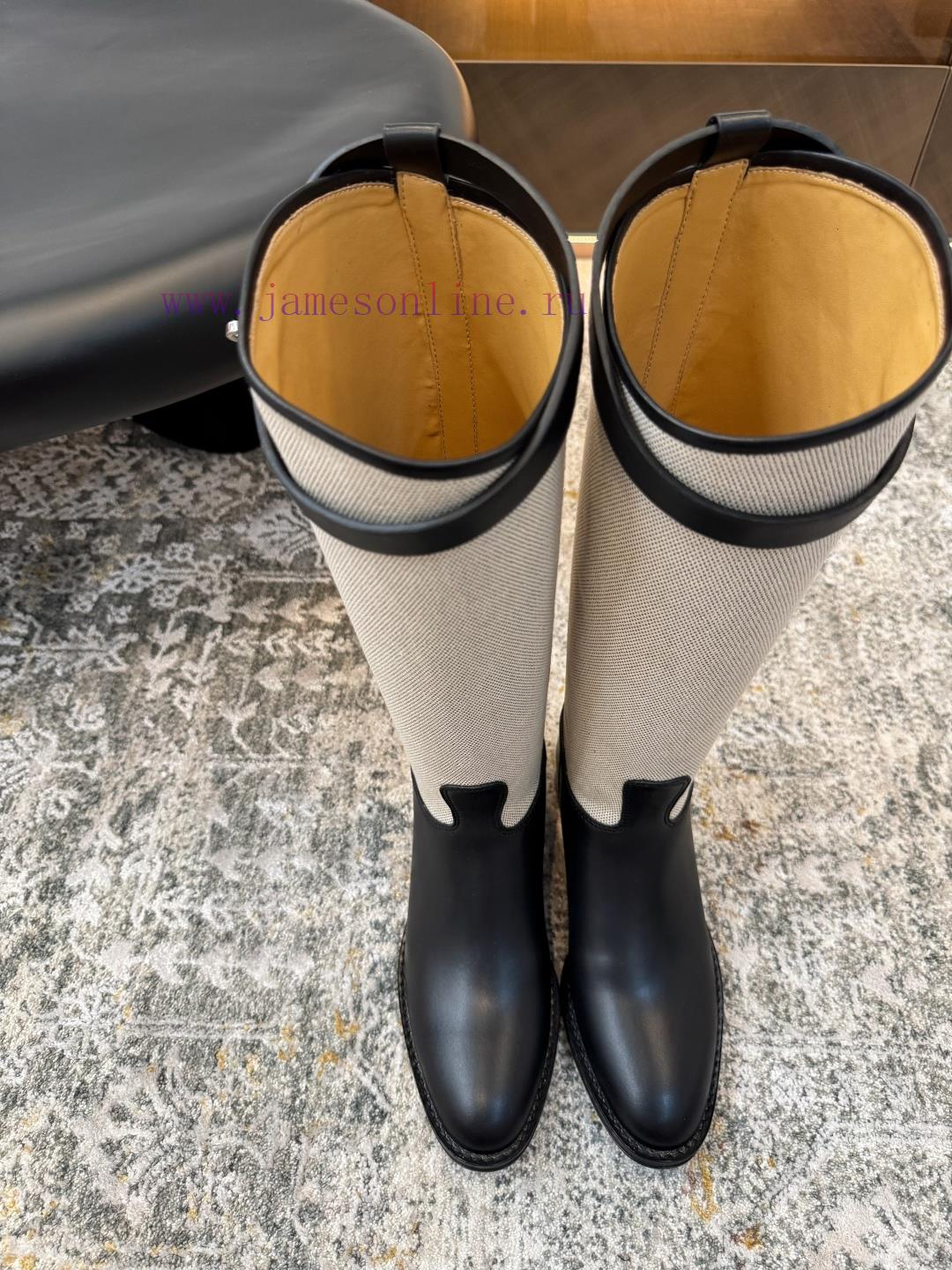 𝒉𝒆𝒓𝒎𝒆𝒔𝟐𝟓𝑭𝑾 New ProductsFabric Calf LeatherInner Dyed CowhideDouble Cowhide OutsoleElegant Style nrfeycb5 - Image 2