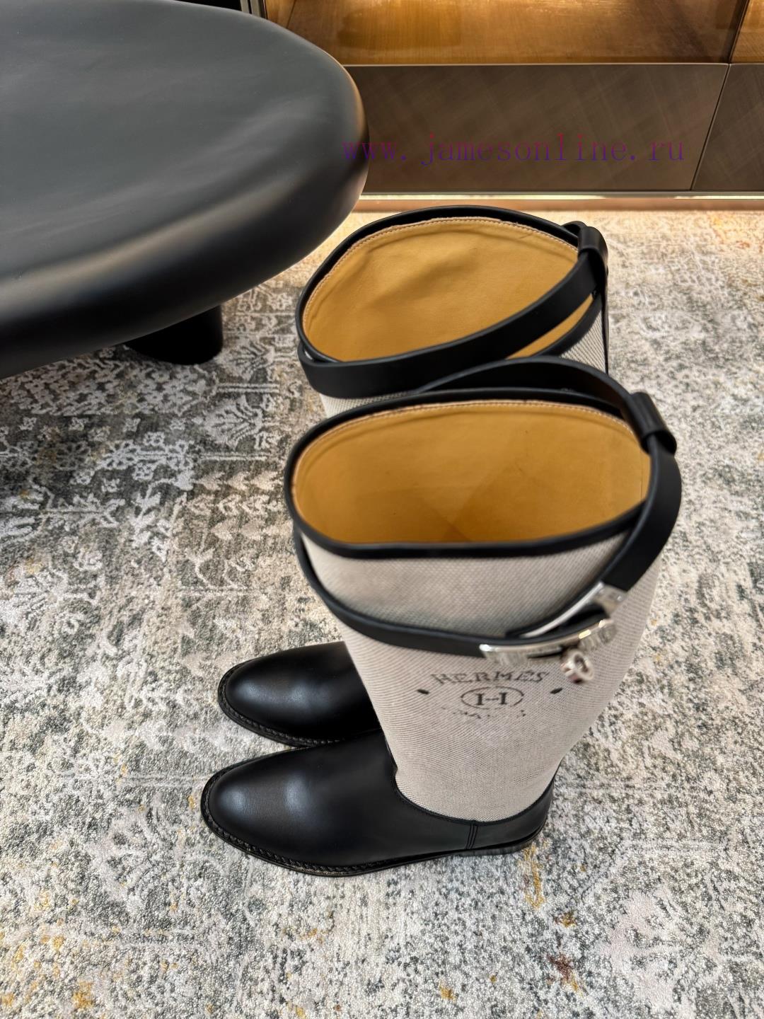 𝒉𝒆𝒓𝒎𝒆𝒔𝟐𝟓𝑭𝑾 New ProductsFabric Calf LeatherInner Dyed CowhideDouble Cowhide OutsoleElegant Style nrfeycb5 - Image 3