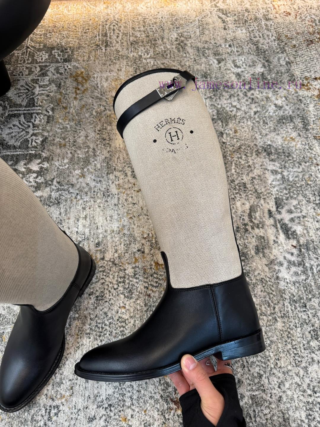 𝒉𝒆𝒓𝒎𝒆𝒔𝟐𝟓𝑭𝑾 New ProductsFabric Calf LeatherInner Dyed CowhideDouble Cowhide OutsoleElegant Style nrfeycb5 - Image 5