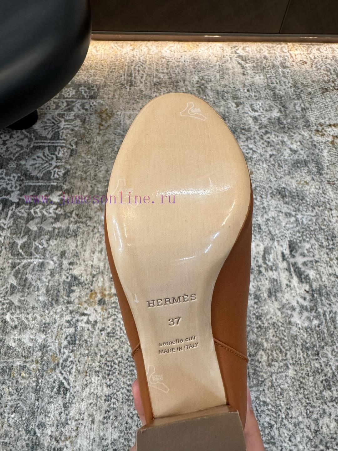 𝒉𝒆𝒓𝒎𝒆𝒔𝟐𝟓𝑭𝑾 New ProductsFabric Calf LeatherInner Dyed CowhideDouble Cowhide OutsoleElegant Style pxkv72iq - Image 7