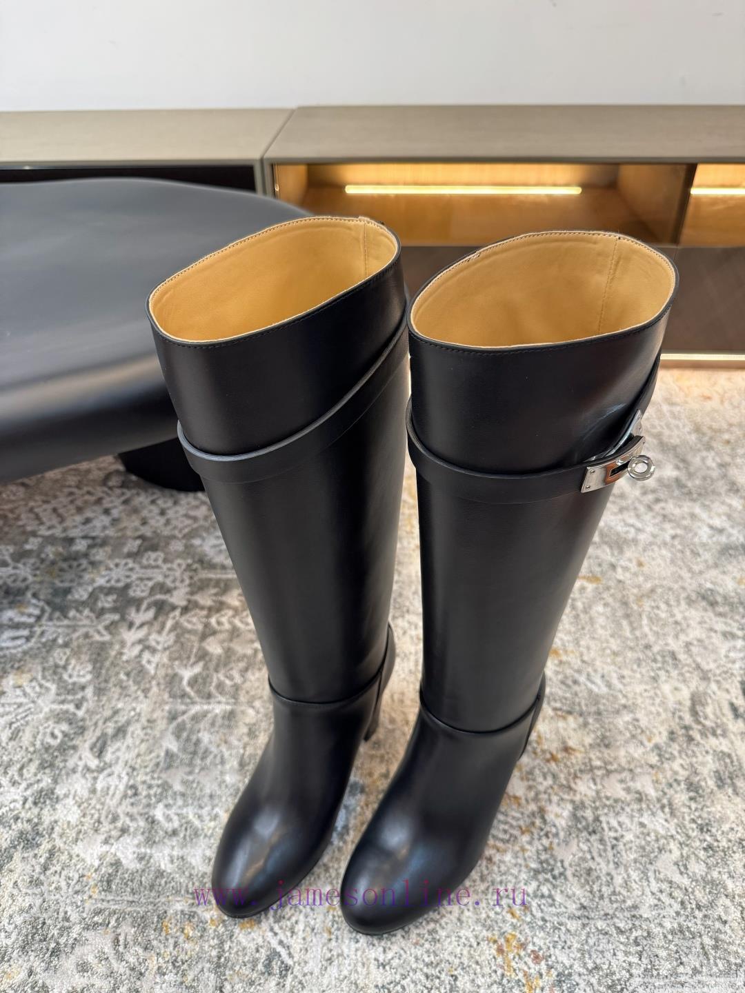 𝒉𝒆𝒓𝒎𝒆𝒔𝟐𝟓𝑭𝑾 New ProductsFabric Calf LeatherInner Dyed CowhideDouble Cowhide OutsoleElegant Style phi19x0n - Image 4
