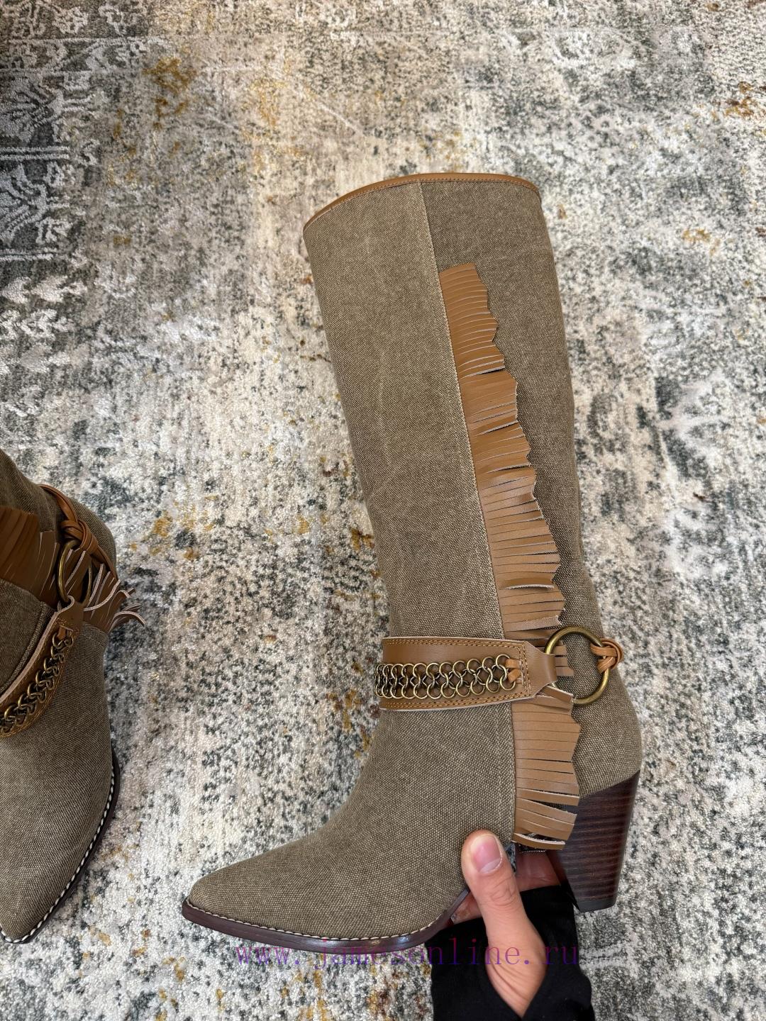 𝙄𝙨𝙖𝙗𝙚𝙡𝙈𝙖𝙧𝙖𝙣𝙩𝟐𝟓𝑭𝑾 New ProductsImported Denim FabricInner CowhideLeather SoleThe Return Of The Ki hcnsxi9v - Image 5