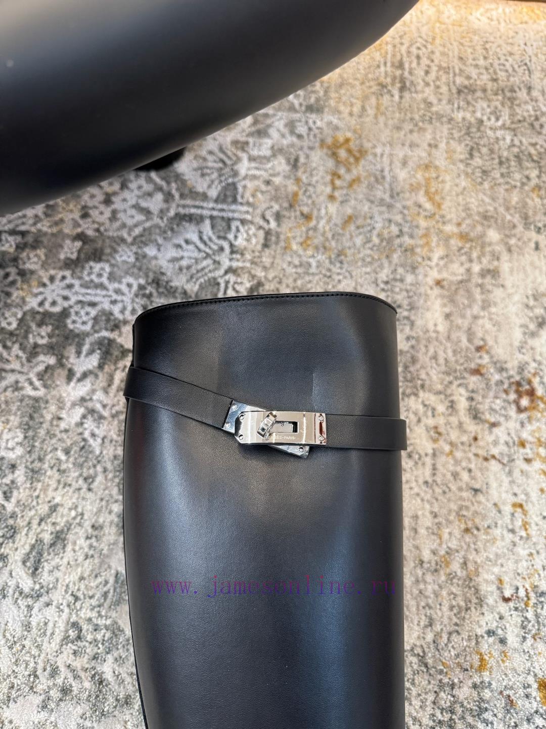 𝒉𝒆𝒓𝒎𝒆𝒔𝟐𝟓𝑭𝑾 New ProductsFabric Calf LeatherInner Dyed CowhideDouble Cowhide OutsoleElegant Style phi19x0n - Image 8