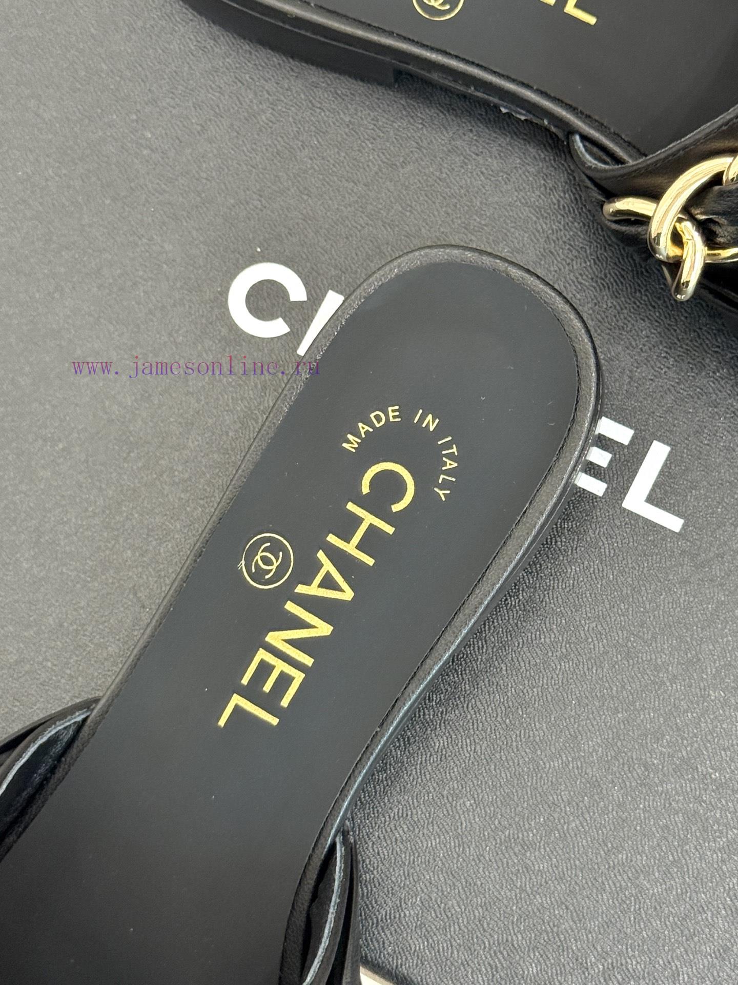 Chanel | Chanel 25K Spring/Summer New ProductsLarge Chain Double C-toe Trailer With Half Slippe omuzhw5j - Image 9