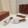 Loro Piana Top Genuine Leather Bottom**Loro Piana | Real Leather Bottom Slippers Luxury Pet Eve gmx6pbfv