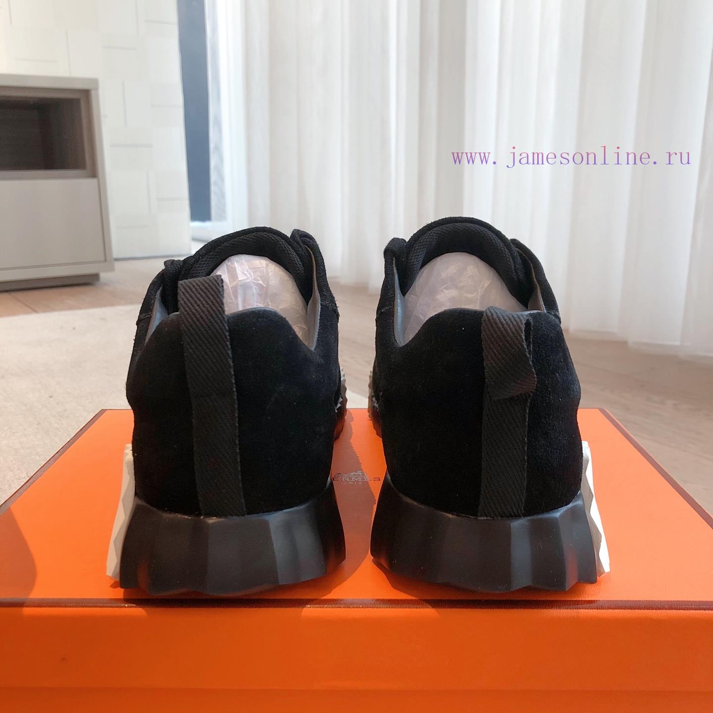 Men's 20 Couple's Hermes 25ss Early Spring White Shoes With Last Design And British Retro Style lo0ynlsw - Image 7