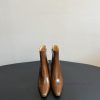 Top QualityBy Far 25SS Autumn/Winter New Style Full Leather Edition Kitten And New Short BootsT puwnrli3