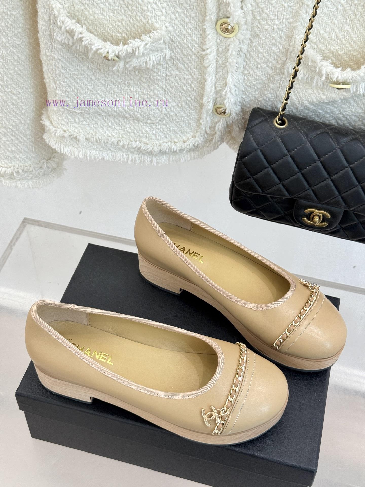 Chanel | Chanel Classic Double C ChainThick Soled Single Shoe LoafersThis Season's Shoes Are Re 1sliwoon - Image 4
